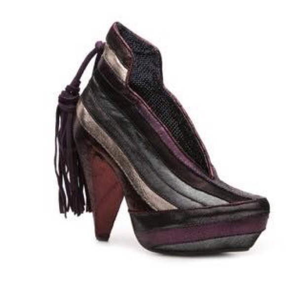 Irregular Choice Shoes - Irregular Choice Half Eaten Apple Bootie